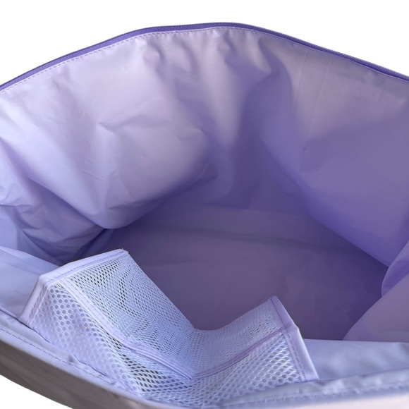 Trader Joe's Purple Large Insulated Limited Edition Tote Bag - Picture 5 of 14